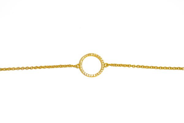 Round CZ Bracelet