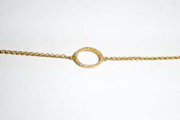 Round CZ Bracelet - Image 2