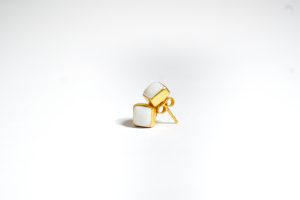 Square Pearl Studs